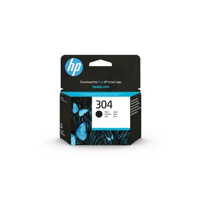 HP Cartridge N9K06AE NO304, Black