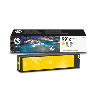 HP Cartridge 991XL, M0J98AE, 16,000 pages, Yellow