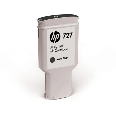 HP Cartridge No.727, C1Q12A, T1530/2530, 300 ml, Black