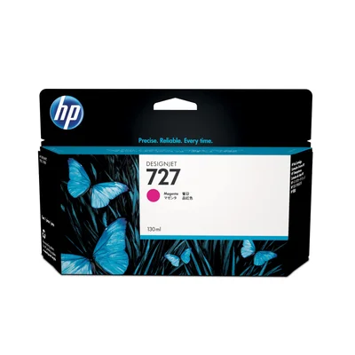 HP Cartridge No.727, B3P20A, T1530/2530, 130 ml, Magenta