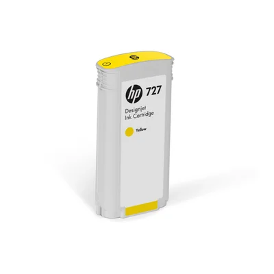 HP Cartridge No.727, B3P21A, T1530/2530, 130 ml, Yellow