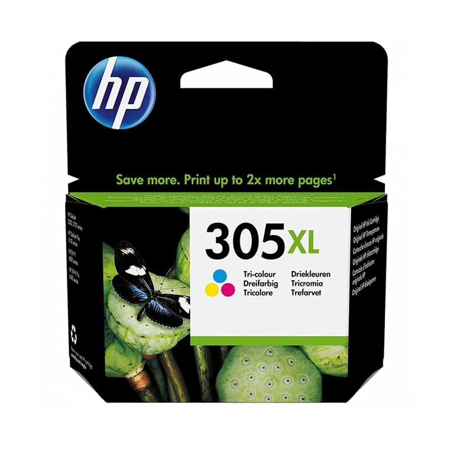 HP Cartridge 3YM63AE, No305XL, 200 pages/5%, Cyan, Yellow, Magenta