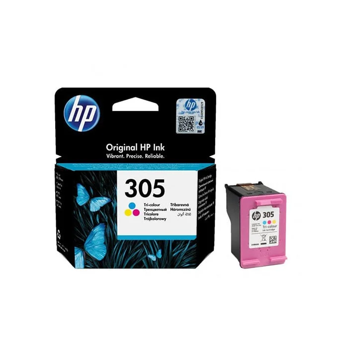 HP Cartridge 3YM60AE, No305, 100 pages/5%, Cyan, Yellow, Magenta