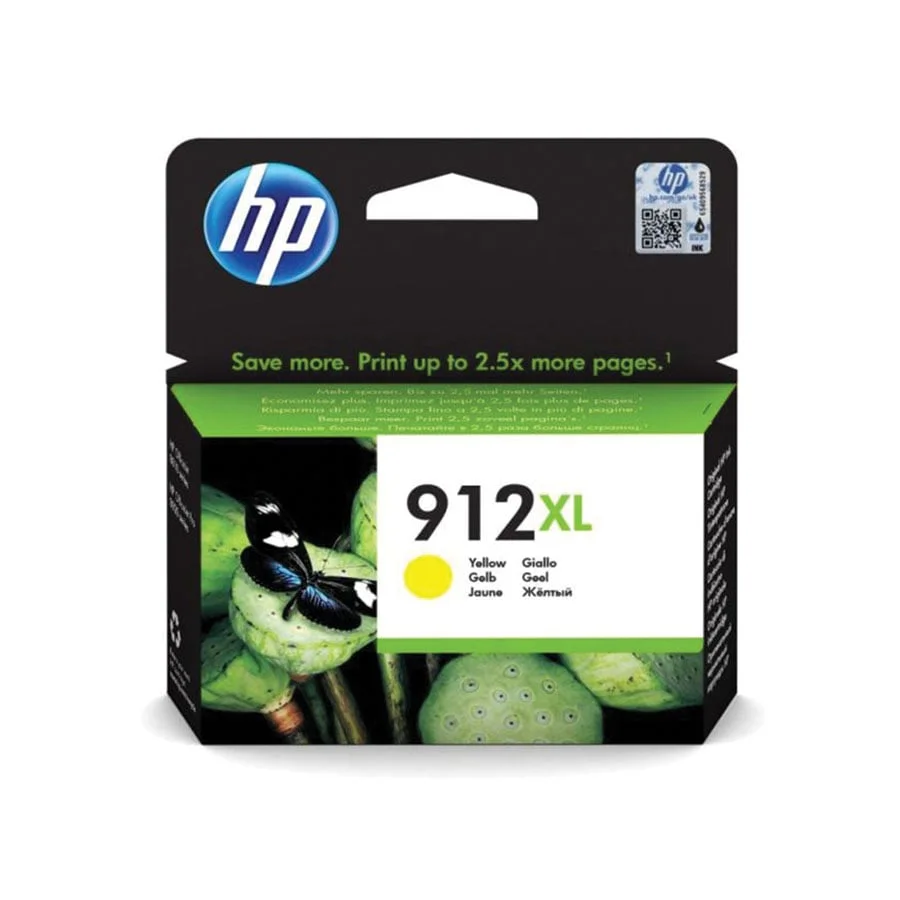 HP Cartridge 912XL, 3YL83AE, 825 pages/5%, Yellow