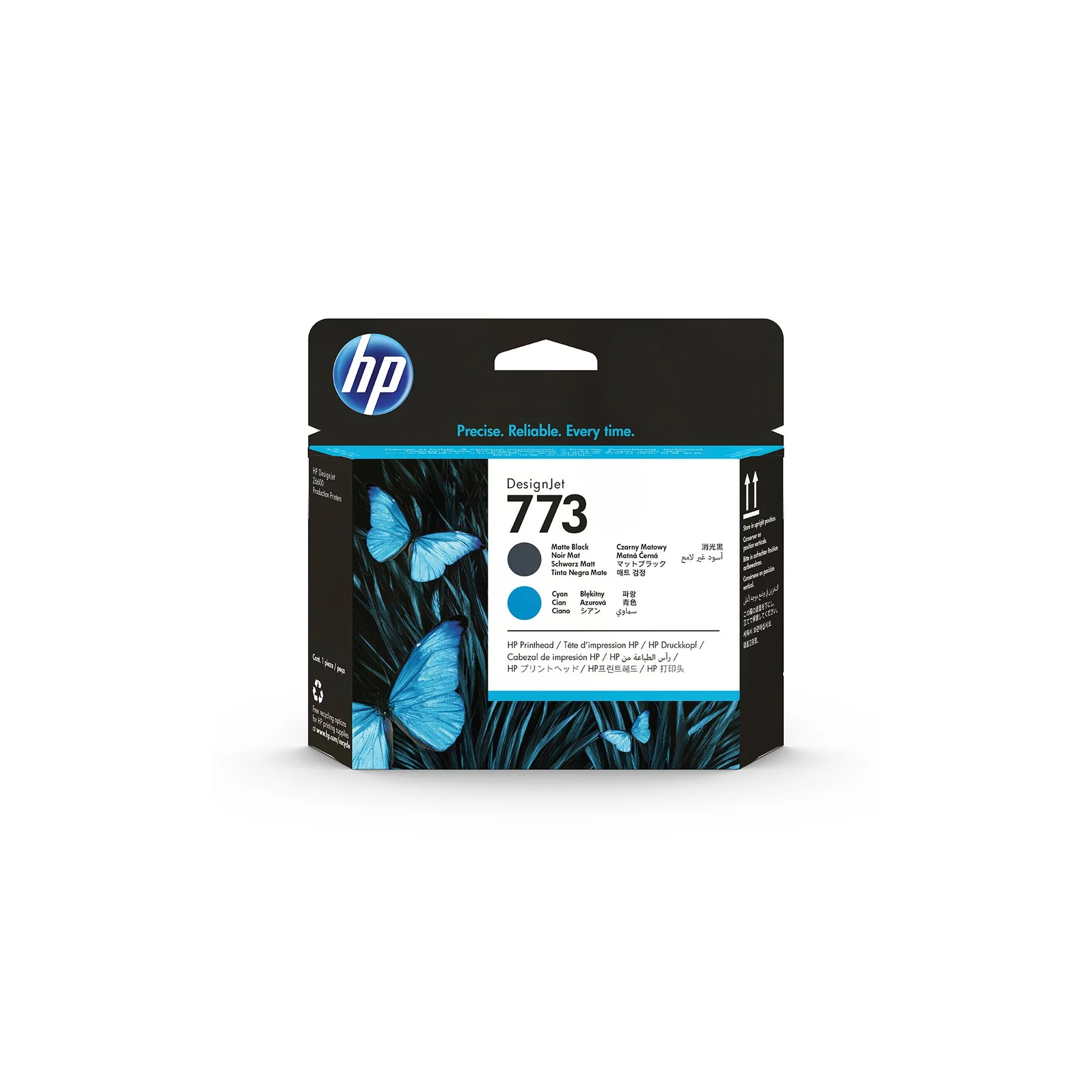 HP Printhead No773, C1Q20A, Z6600, Matte black, Cyan
