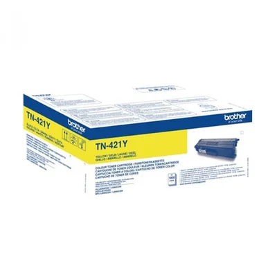 Brother Toner TN421Y, 1800 pages/5%, Yellow