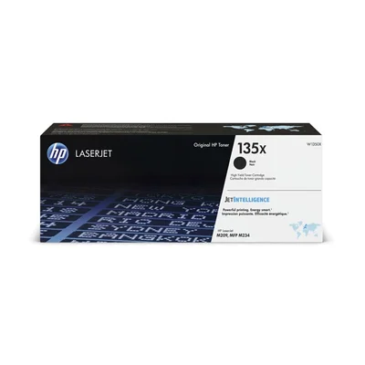 HP Toner W1350X, 135X, 2400 pages/5%, Black
