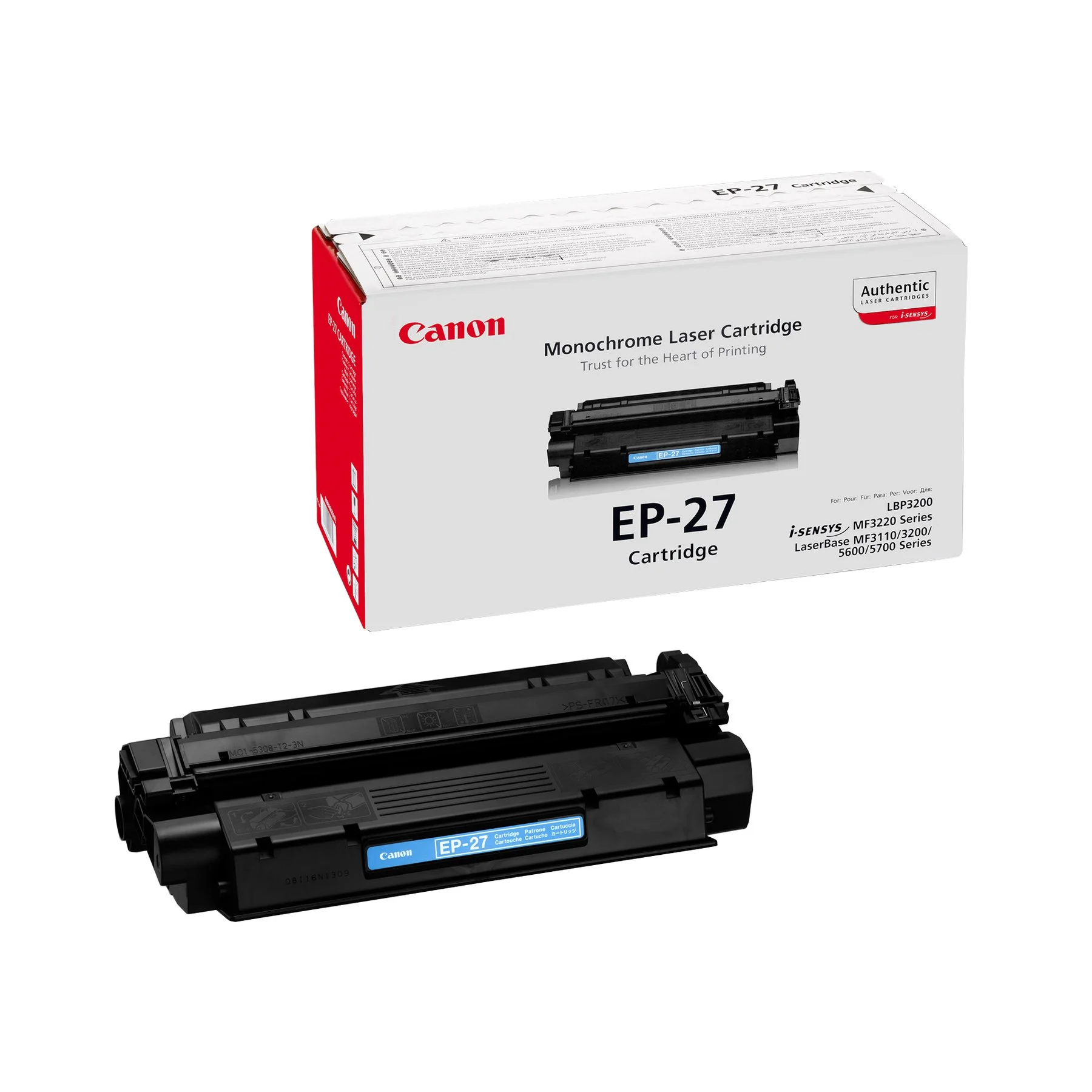 Оригинална тонер касета Canon EP-26/27, MF3110, 2500 страници/5%, Black