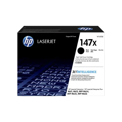 HP Toner W1470X, 147X, 25,200 pages/5%, Black