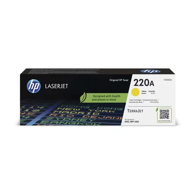 HP Toner 220A, W2202A, LJ PRO 4202/4302, 1 800 pages/5%, Yellow
