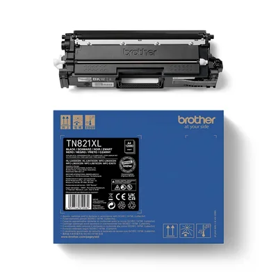 Оригинална тонер касета Brother TN821XLBK, L9630/70 L9430/70, 12000 страници/5%, Black