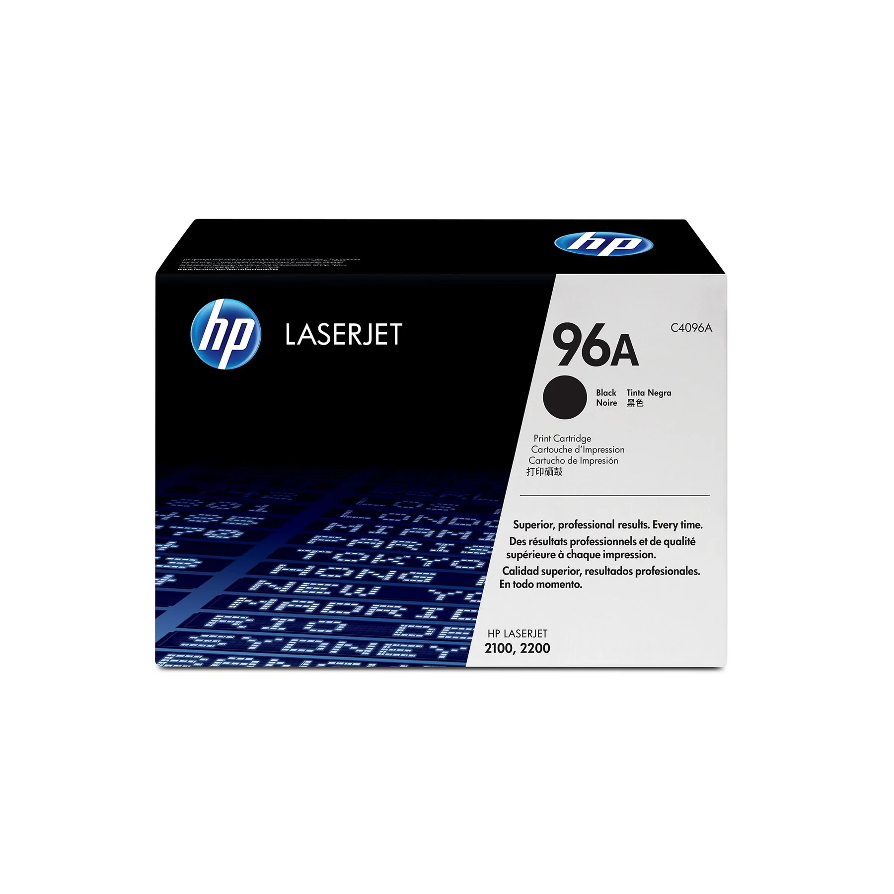 HP Toner C4096A, LJ 2100/2200 5000, 5000 pages/5%, Black