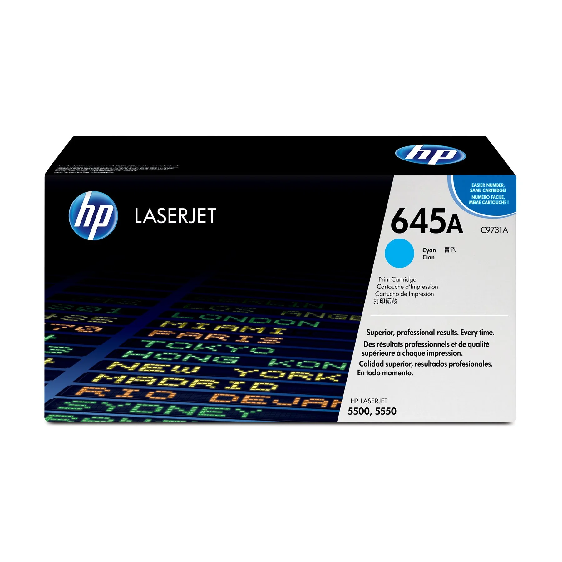 HP Toner C9731A, CLJ 5500, 12 000 pages/5%, Cyan