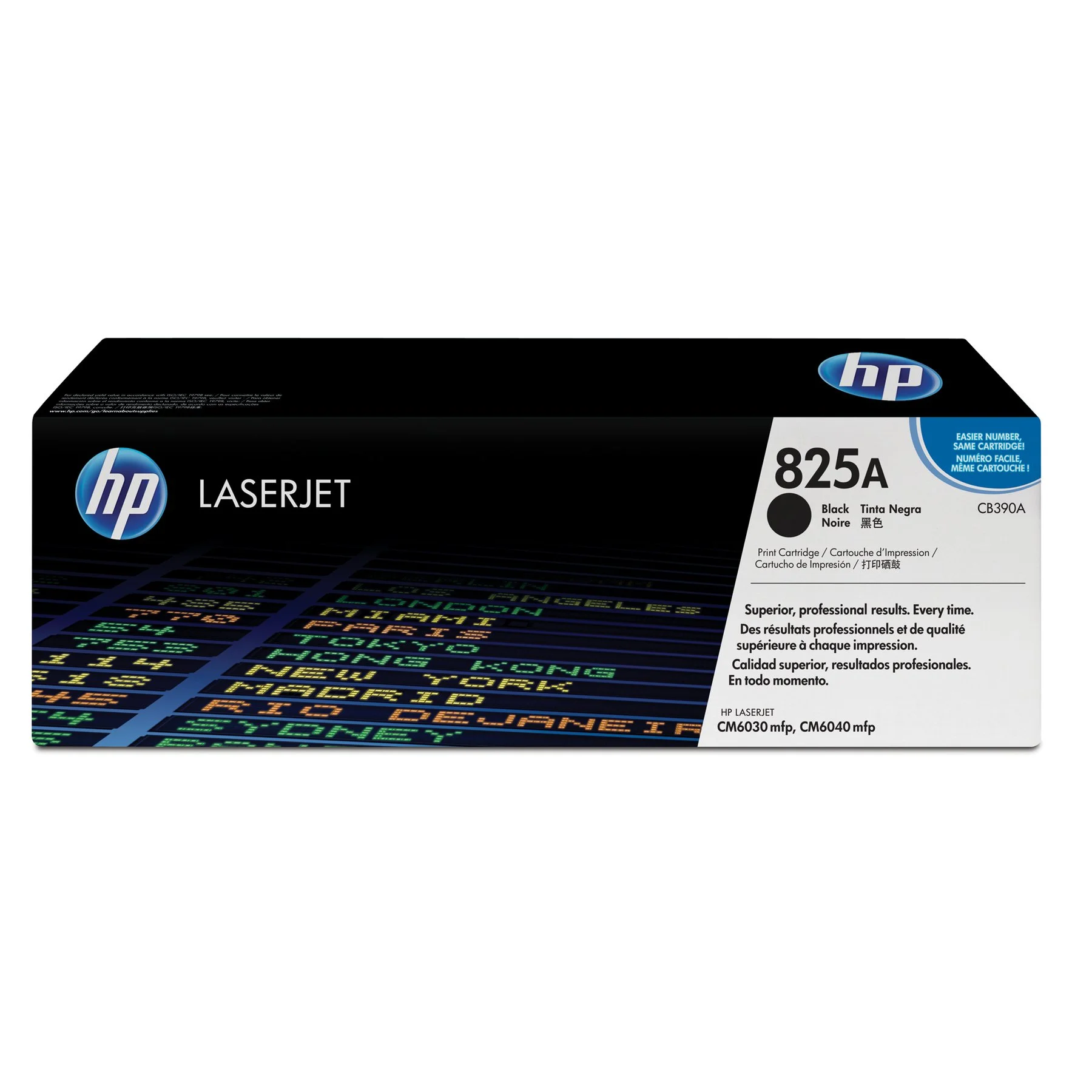 HP Toner CB390A, CM6040, 19,500 pages/5%, Black