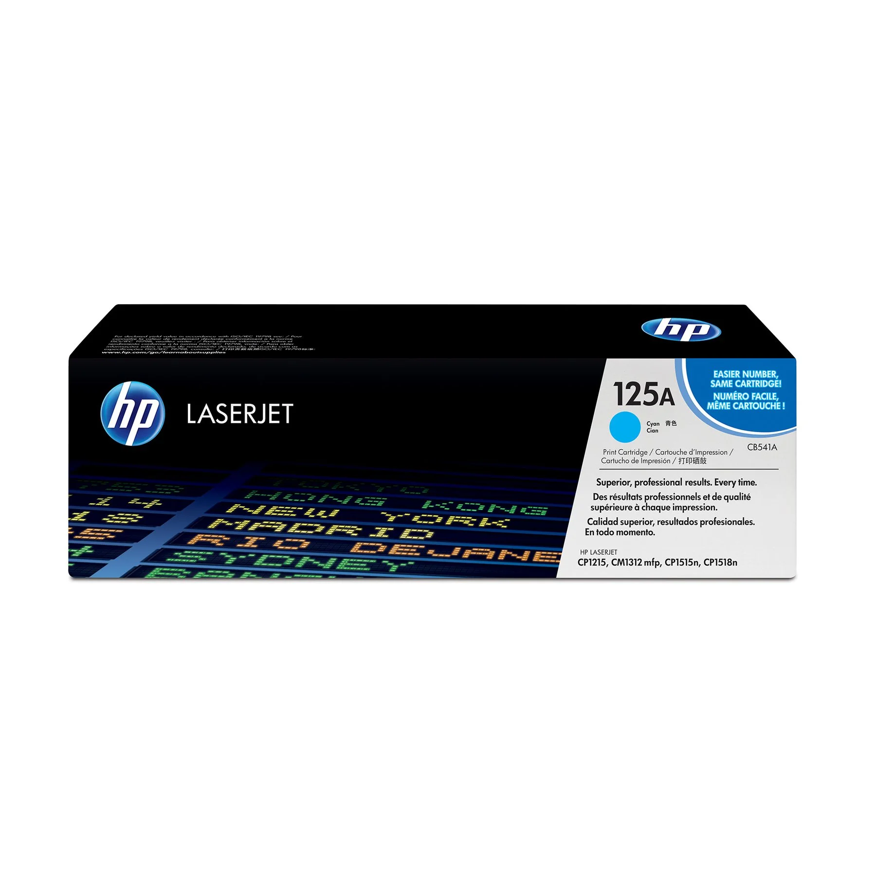 HP Toner CB541A, 1400 pages/5%, Cyan