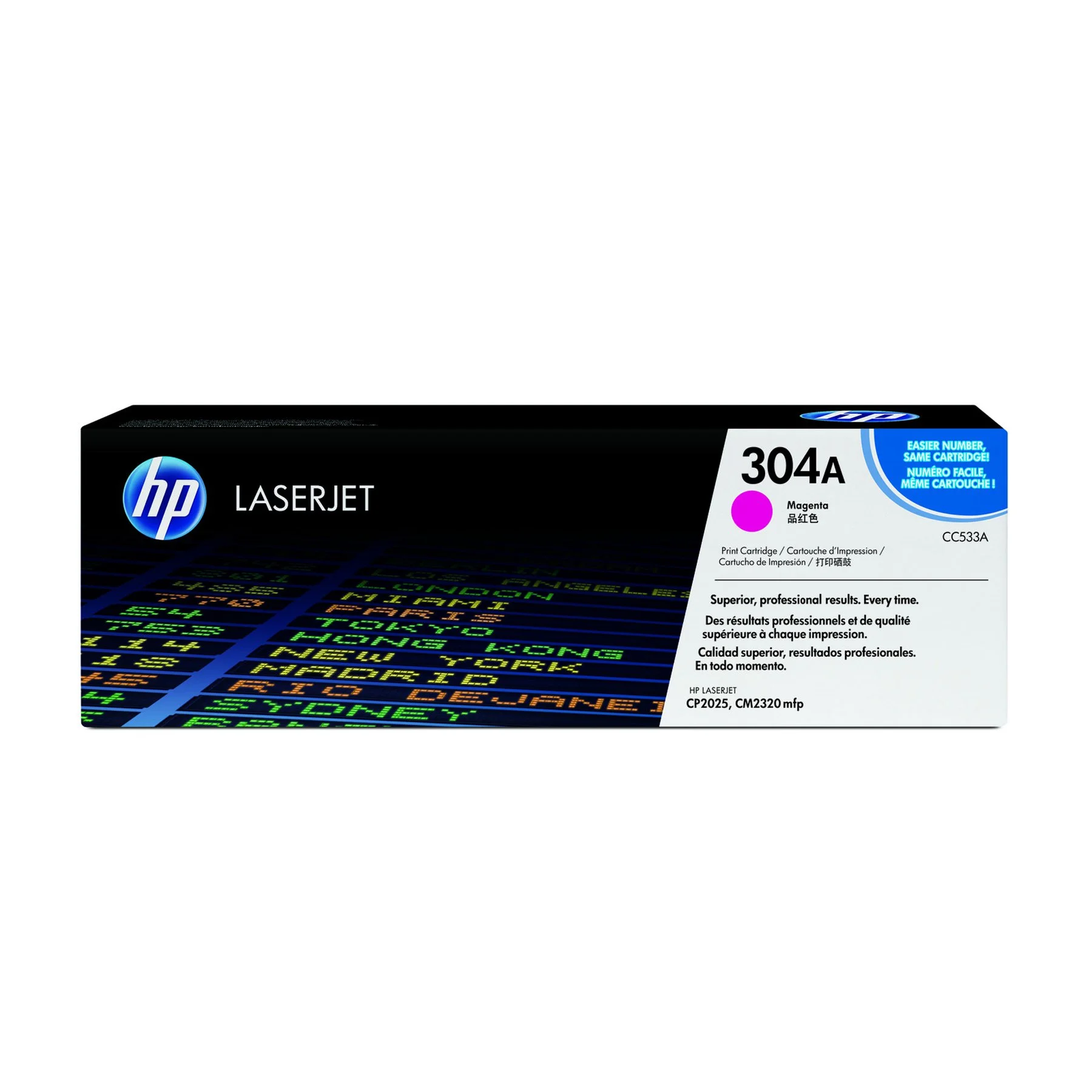 HP Toner CC533A, 2800 pages/5%, Magenta