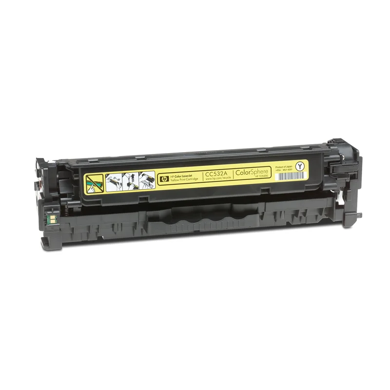 Оригинална тонер касета HP CC532A, 2800 страници/5%, Yellow
