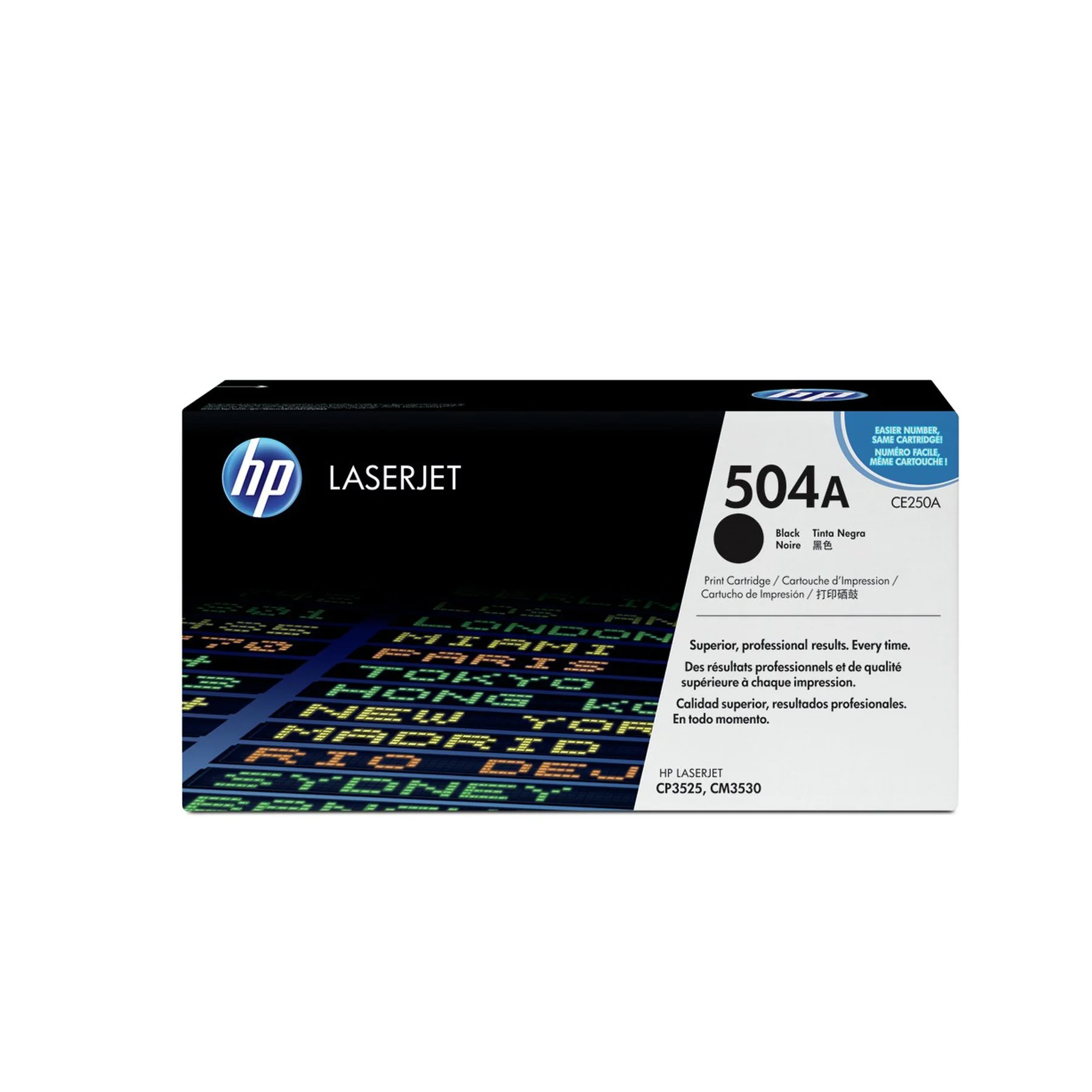 HP Toner CE250A, CM3530/CP3525, 5000 pages/5%, Black