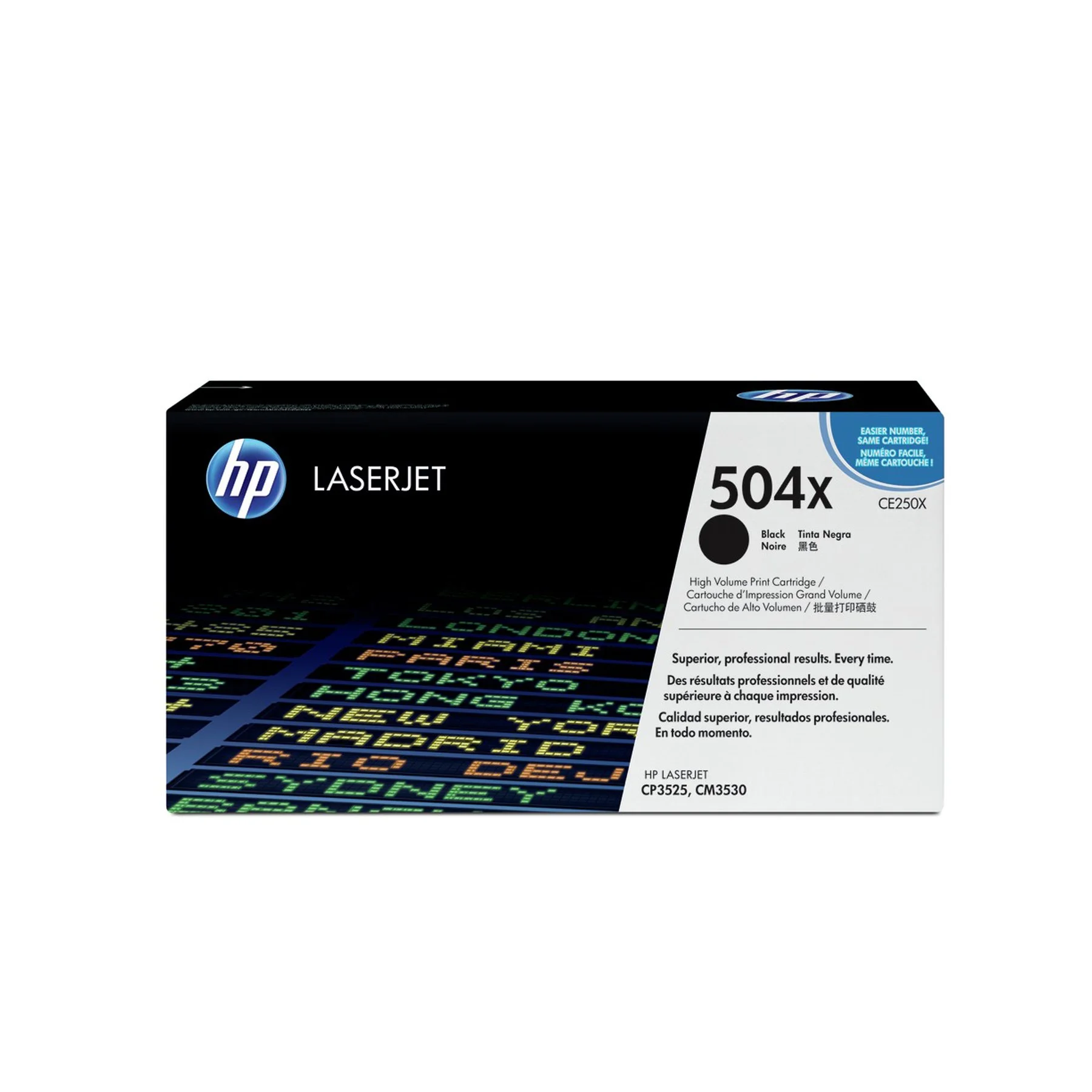 HP Toner CE250X, CM3530/CP3525, 10 500 pages/5%, Black