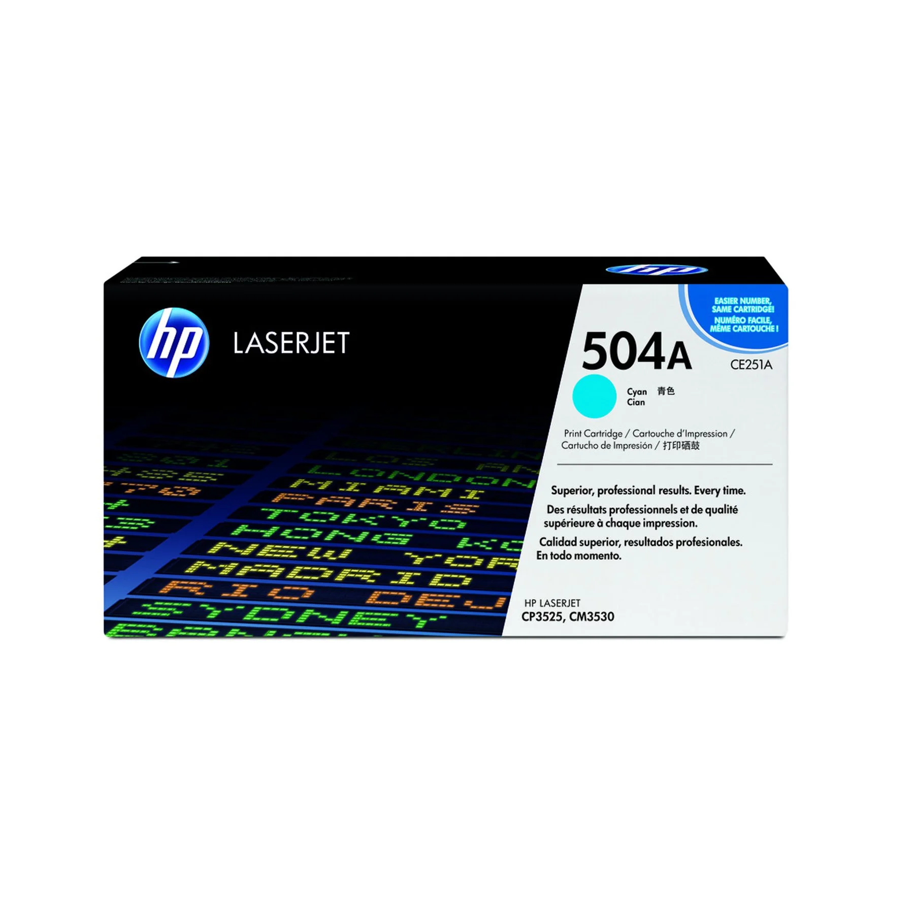 HP Toner CE251A, CM3530/CP3525, 7000 pages/5%, Cyan