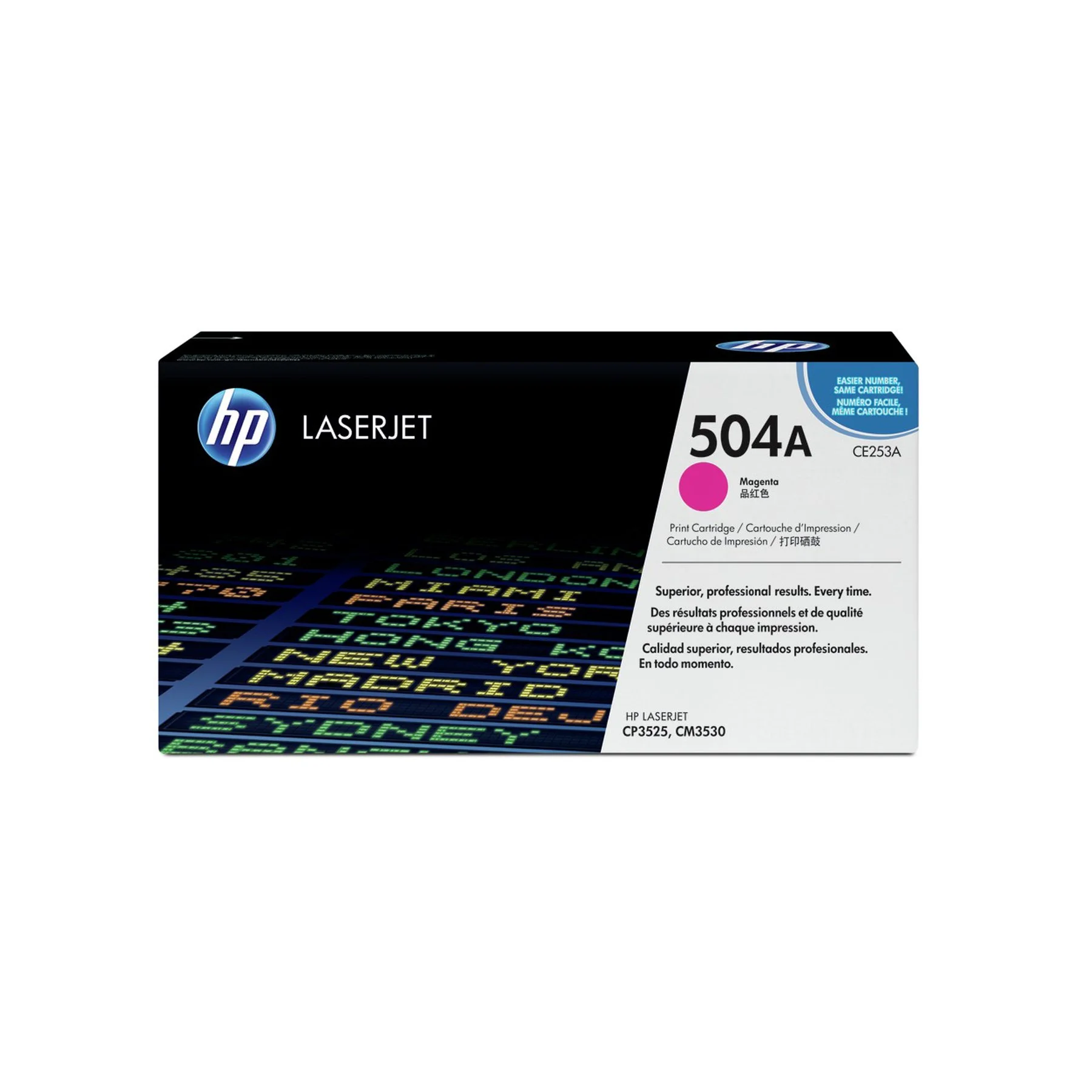 HP Toner CE253A, CM3530/CP3525, 7000 pages/5%, Magenta