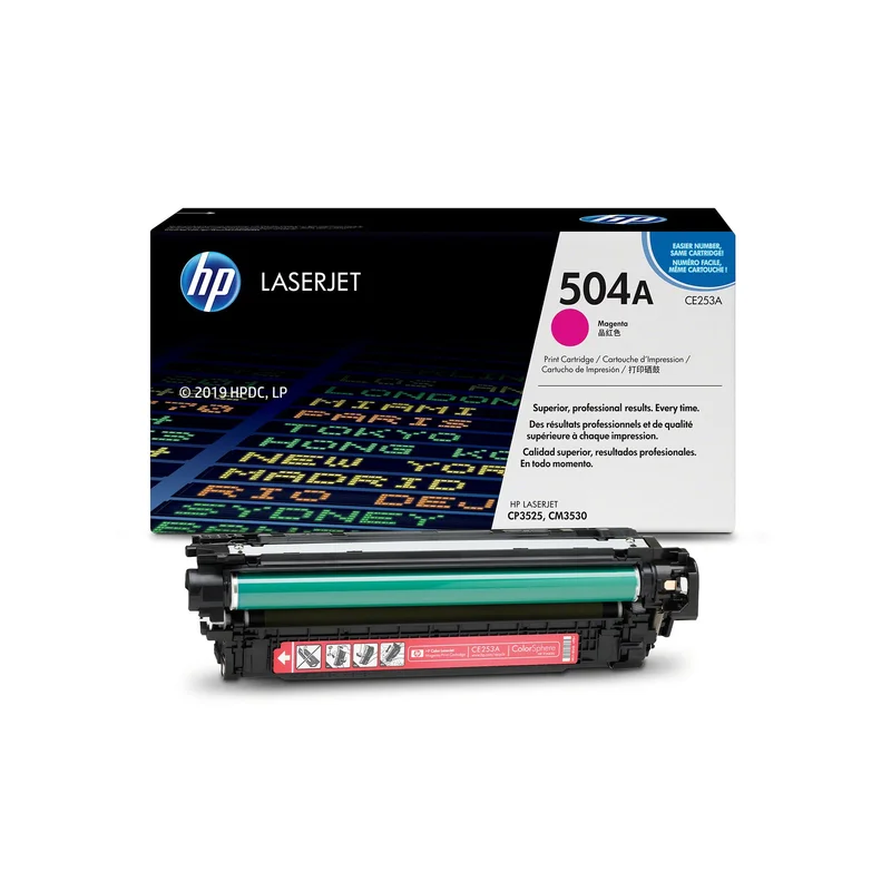 HP Toner CE253A, CM3530/CP3525, 7000 pages/5%, Magenta