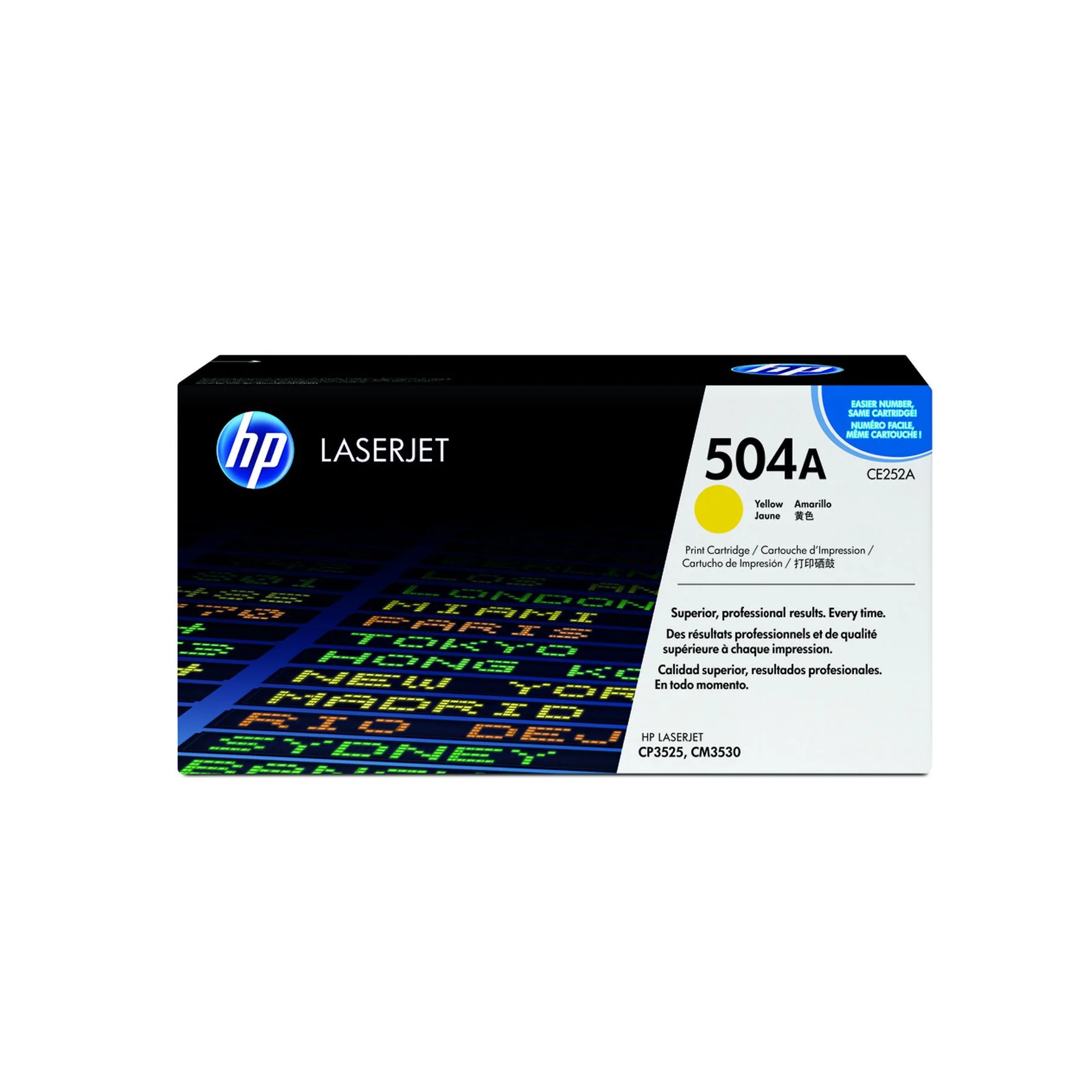 HP Toner CE252A, CM3530/CP3525, 7000 pages/5%, Yellow