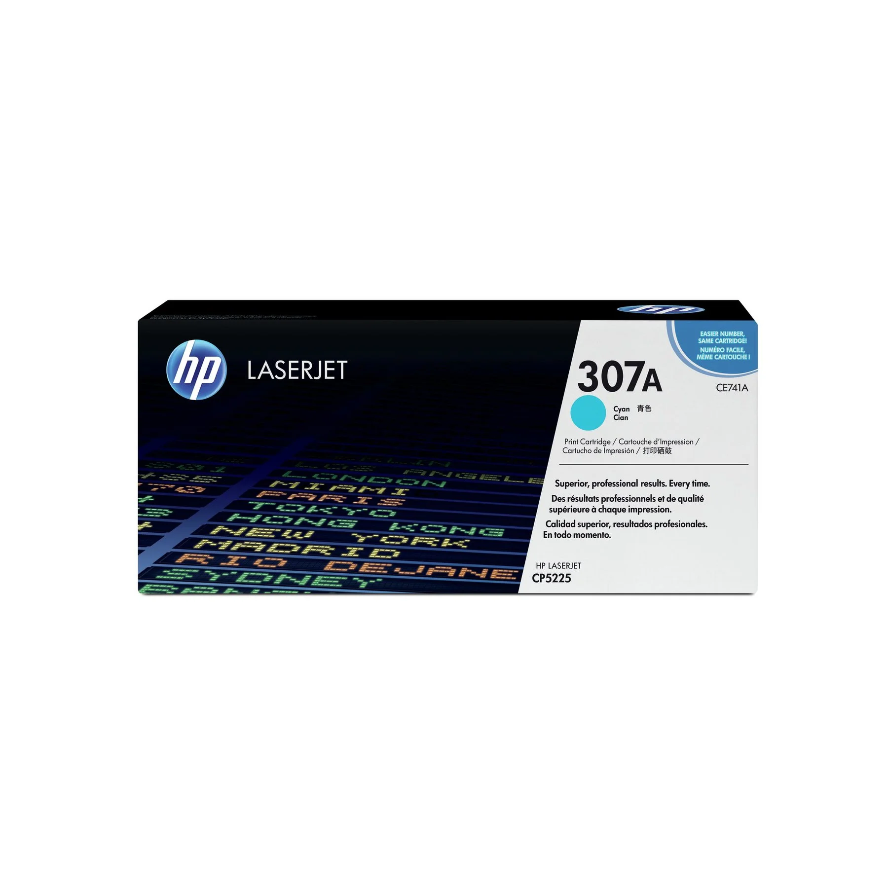 HP Toner CE741A, CP5225, 7300 pages/5%, Cyan