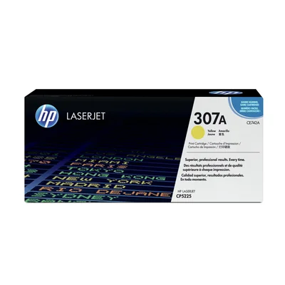 HP Toner CE742A, CP5225, 7300 pages/5%, Yellow