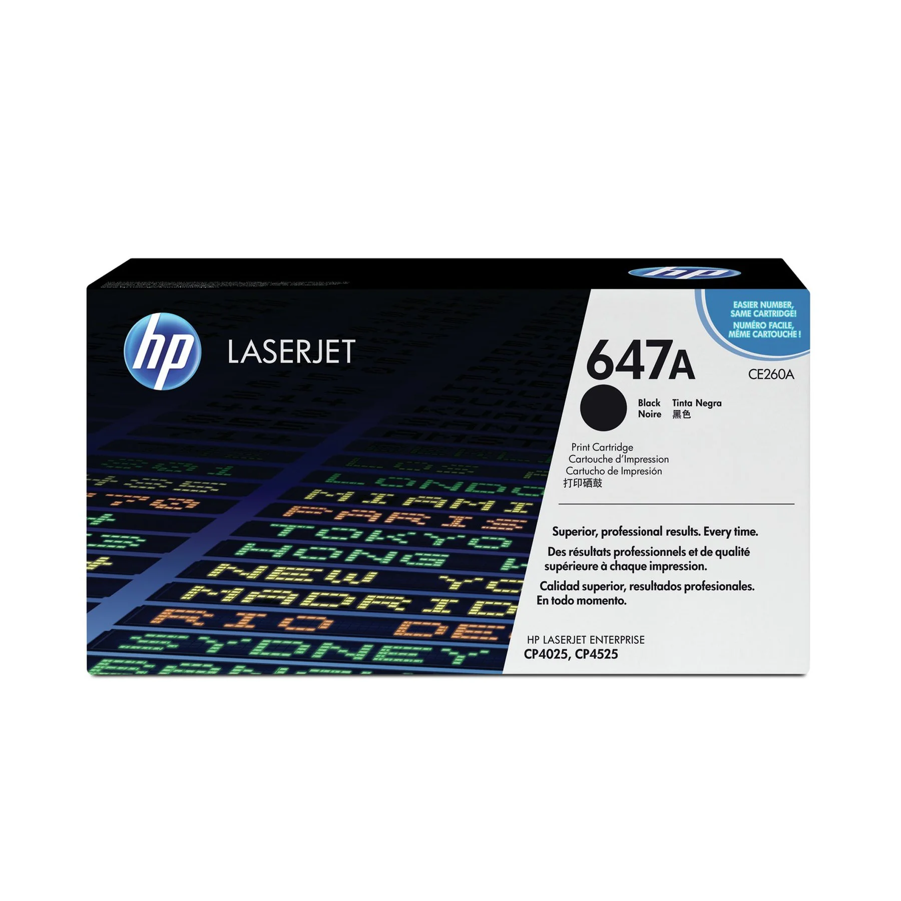 HP Toner CE260A, CLJ 4525, 8500 pages/5%, Black