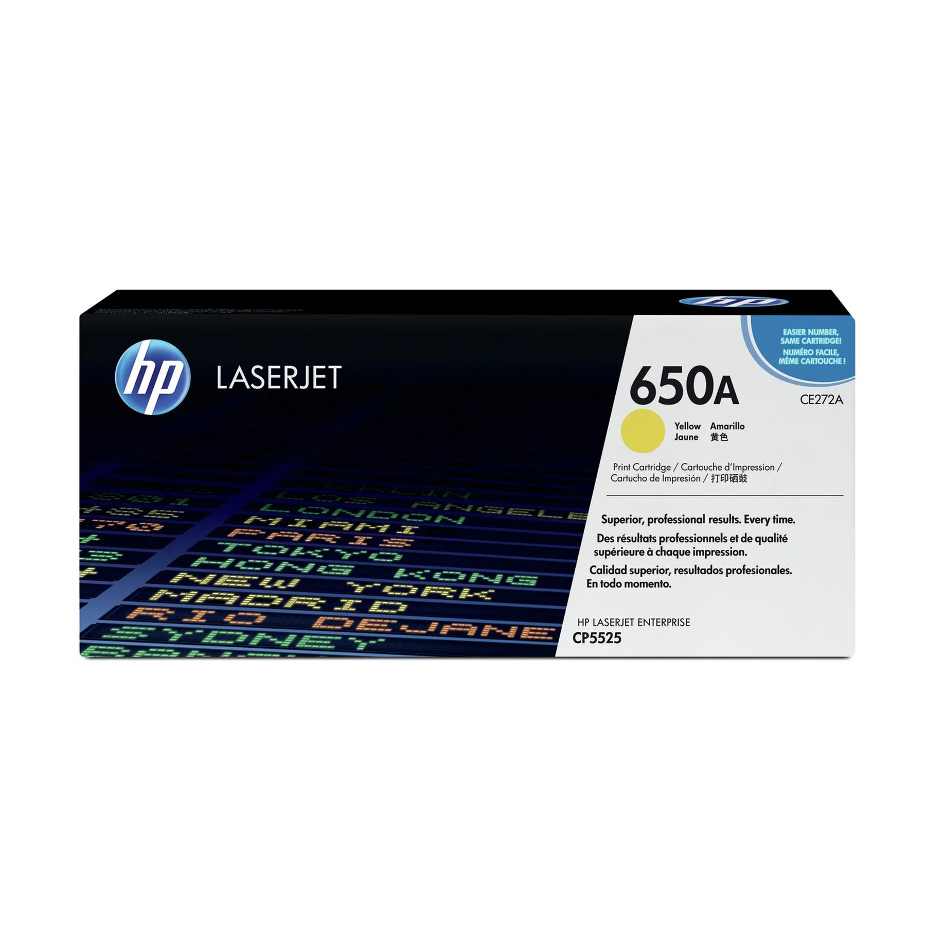 HP Toner CE272A, CP5520, 15,000 pages/5%, Yellow