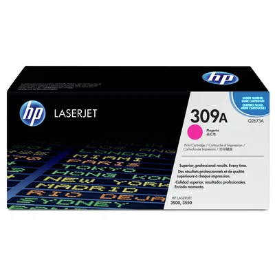 HP Toner Q2673A, 309A, LJ 3500, 4000 pages/5%, Magenta