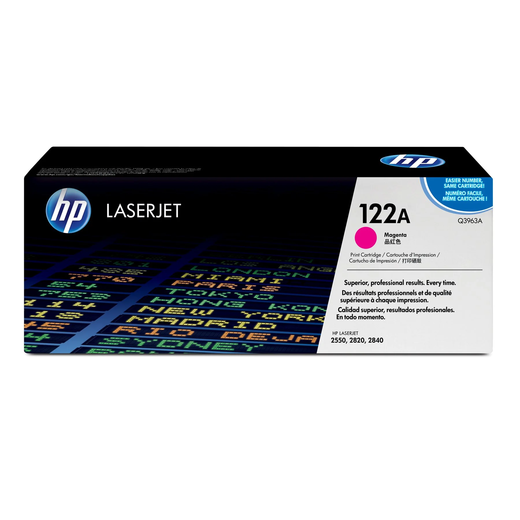 HP Toner Q3963A, LJ 2550, 4000 pages/5%, Magenta
