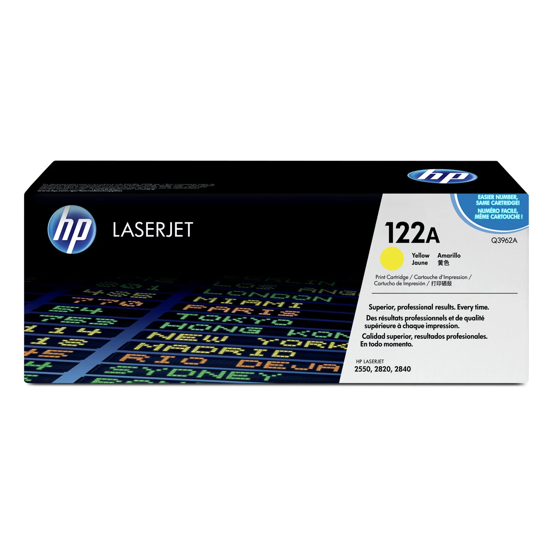HP Toner Q3962A, LJ 2550, 4000 pages/5%, Yellow