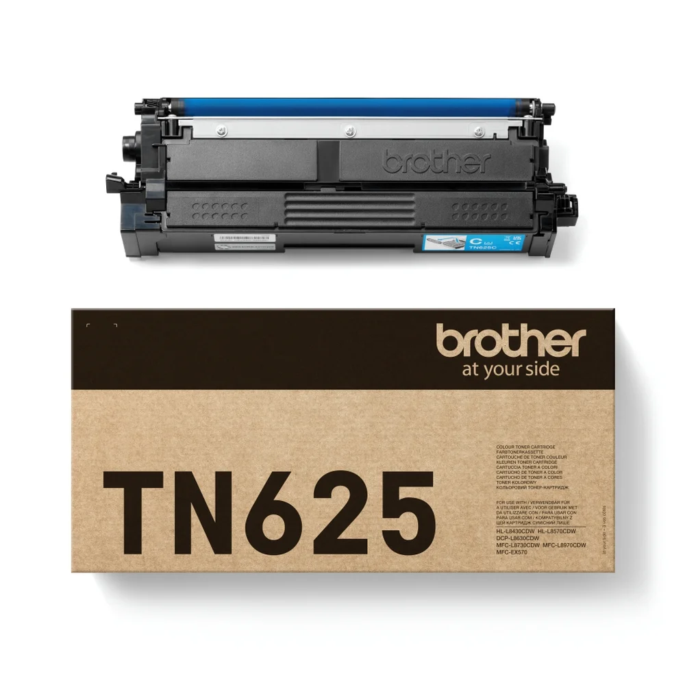 BROTHER TONER TN-625C CYAN L8630/8730CDW 1800 PAGES/5%