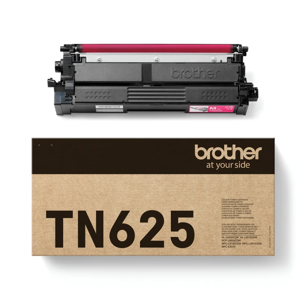 BROTHER TONER TN-625M MAGENTA L8630/8730CDW 1800 PAGES/5%