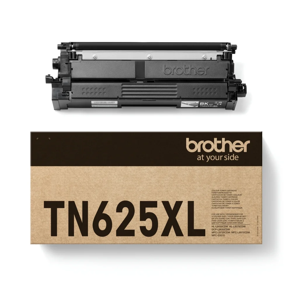 BROTHER TONER TN-625XLBK BLACK L8630/8730CDW 5500 PAGES/5%