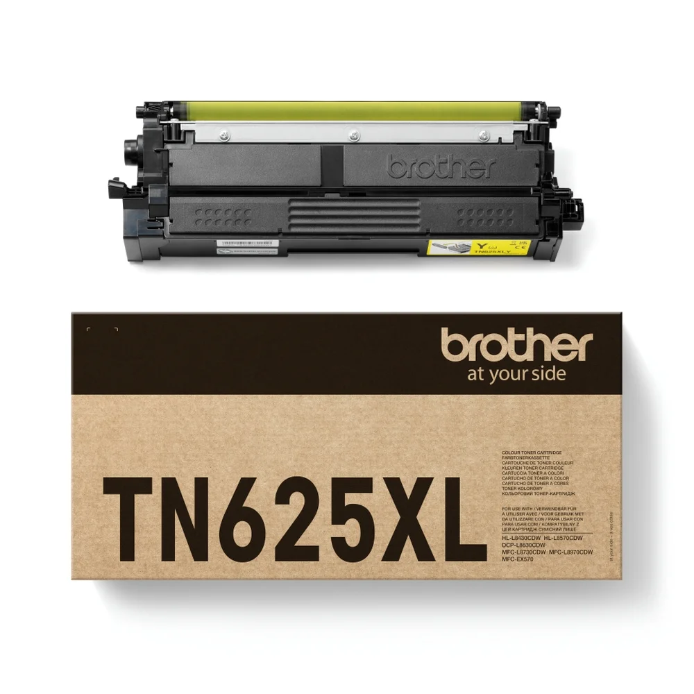 BROTHER TONER TN-625XLY YELLOW L8630/8730CDW 4500 PAGES/5%