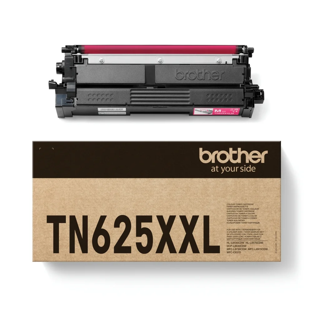 BROTHER TONER TN-625XXLM MAGENTA L8630/8730CDW 6500 PAGES/5%