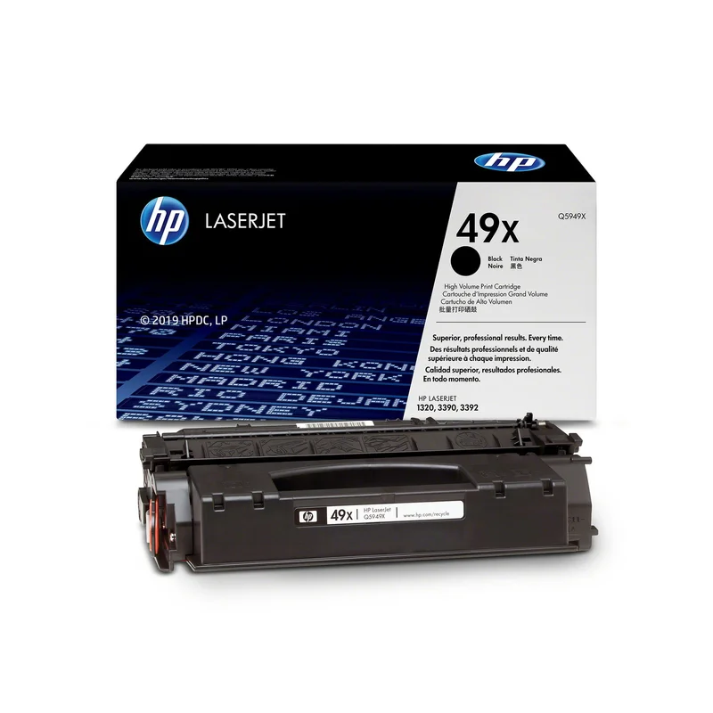 HP Toner Q5949X, LJ 1320 6000, 49X, 6,000 pages/5%, Black