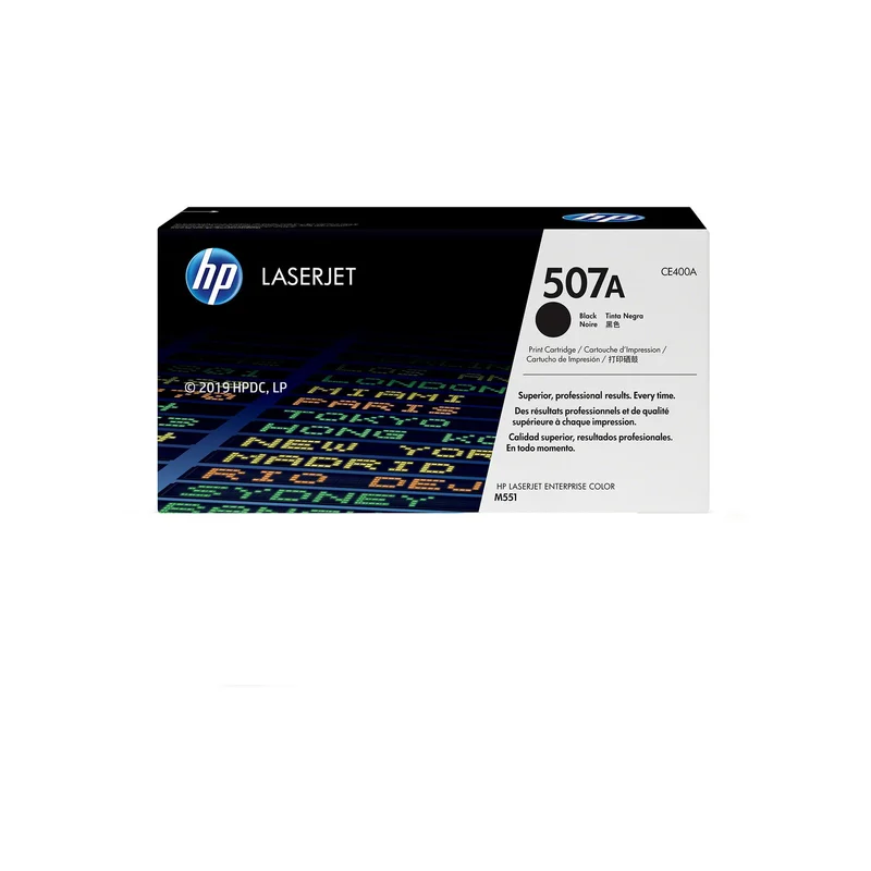 HP Toner CE400A, 507A, 5500 pages/5%, Black