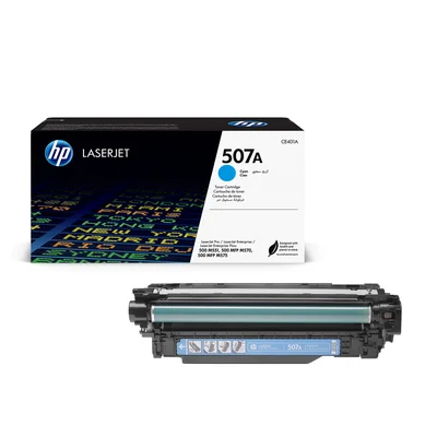 HP Toner CE401A, 507A, 6000 pages/5%, Cyan