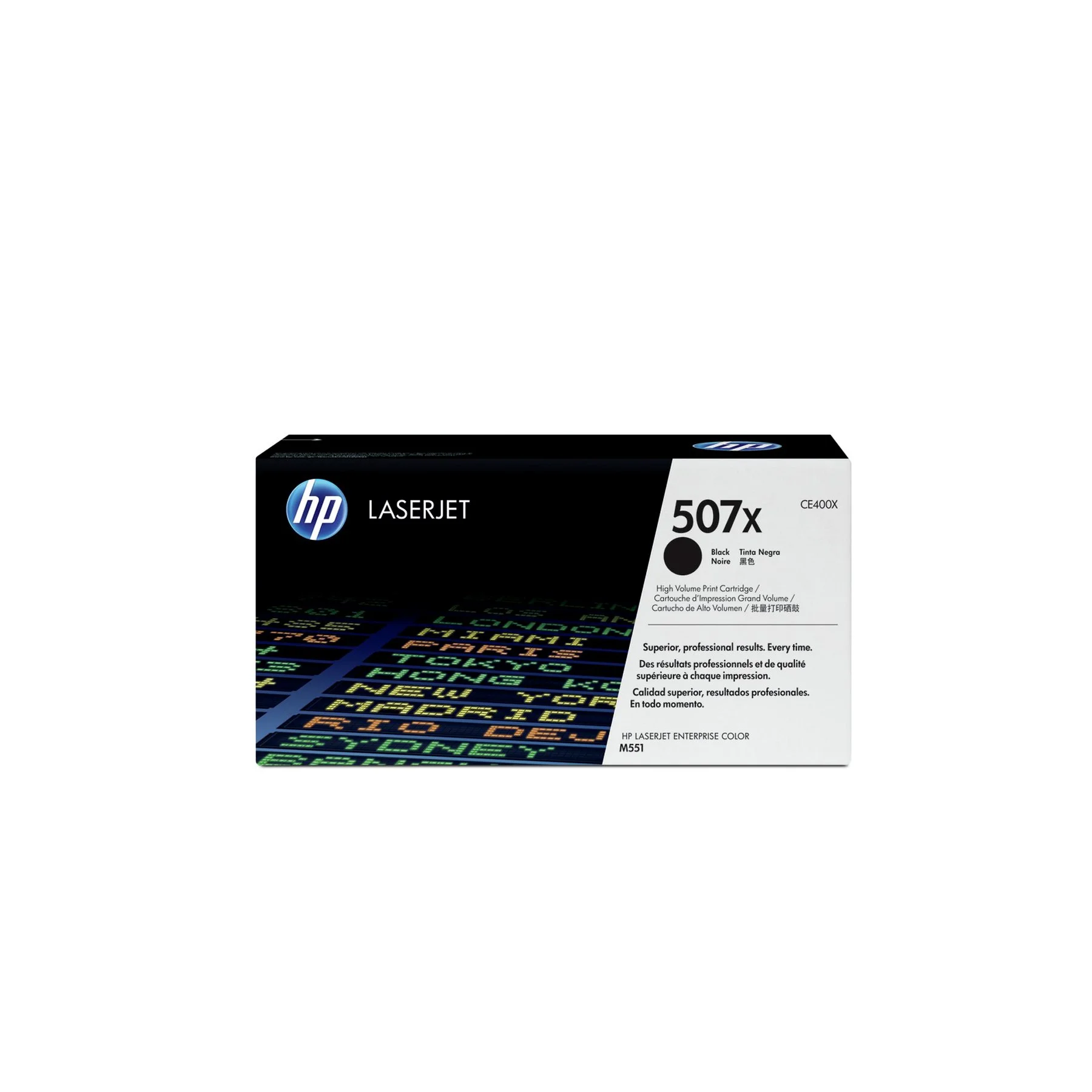 HP Toner CE400X, 507X, 11000 pages/5%, Black