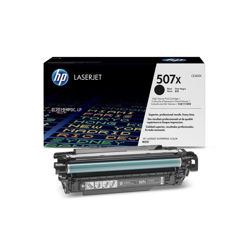 HP Toner CE400X, 507X, 11000 pages/5%, Black