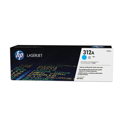 HP Toner CF381A, 312A, Cyan