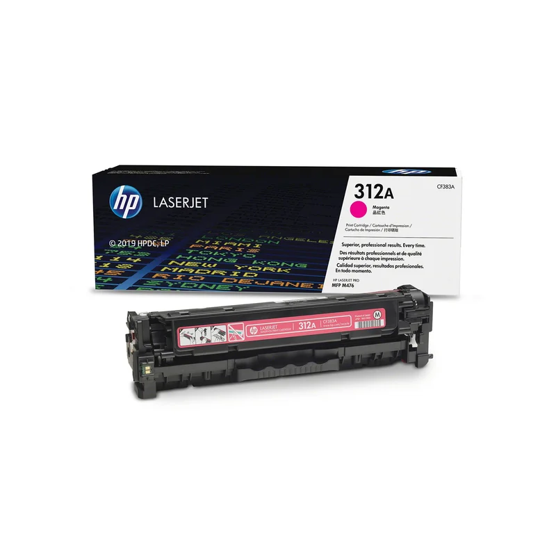 HP Toner CF383A, 312A, Magenta