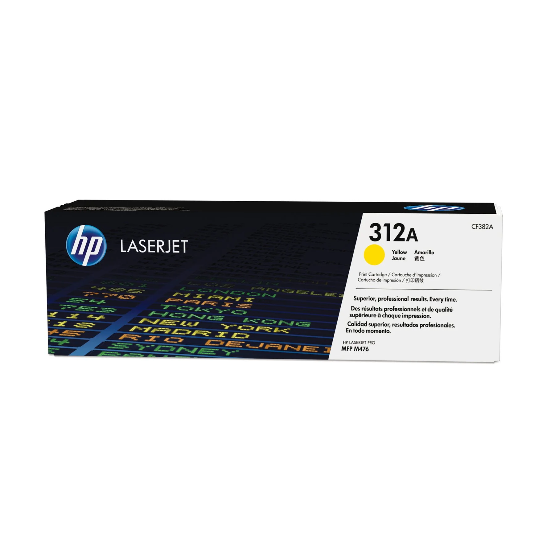 HP Toner CF382A, 312A, Yellow