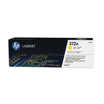 HP Toner CF382A, 312A, Yellow
