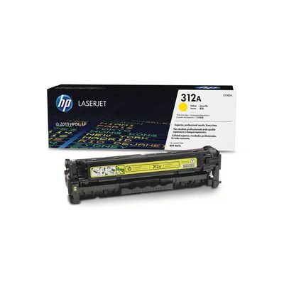 HP Toner CF382A, 312A, Yellow