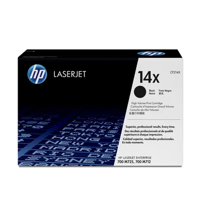 HP Toner CF214X, LJ 700/M712, 17 500 pages/5%, Black, 14 pieces